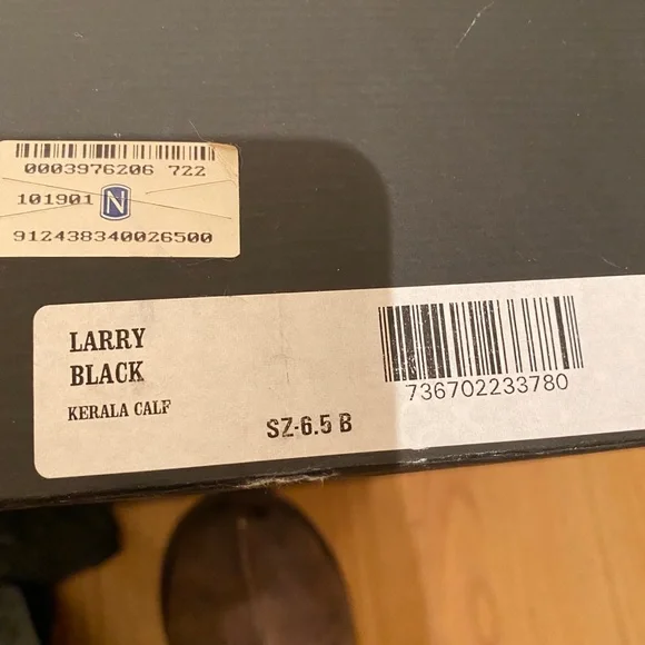 Via Spiga Black Leather Larry Calf Boots 6.5 - Picture 9 of 9